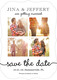 White Our Love Story Photo Save the Date Cards Image 3 of 6